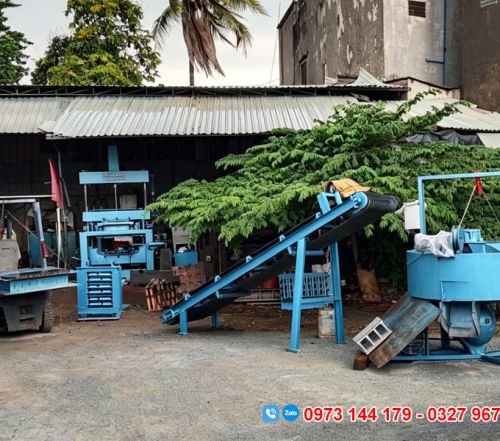 Máy ép gạch Block tại Thành phố Đồng Nai Máy ép gạch Block tại Thành phố Đồng Nai