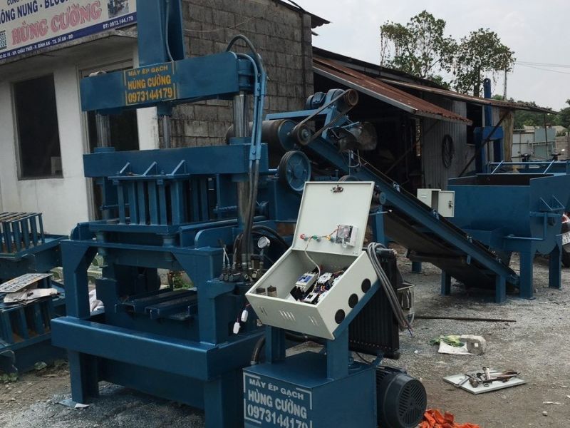 Máy Ép Gạch Block Thủy Lực: Giải Pháp Tối Ưu Cho Ngành Xây Dựng Hiện Đại