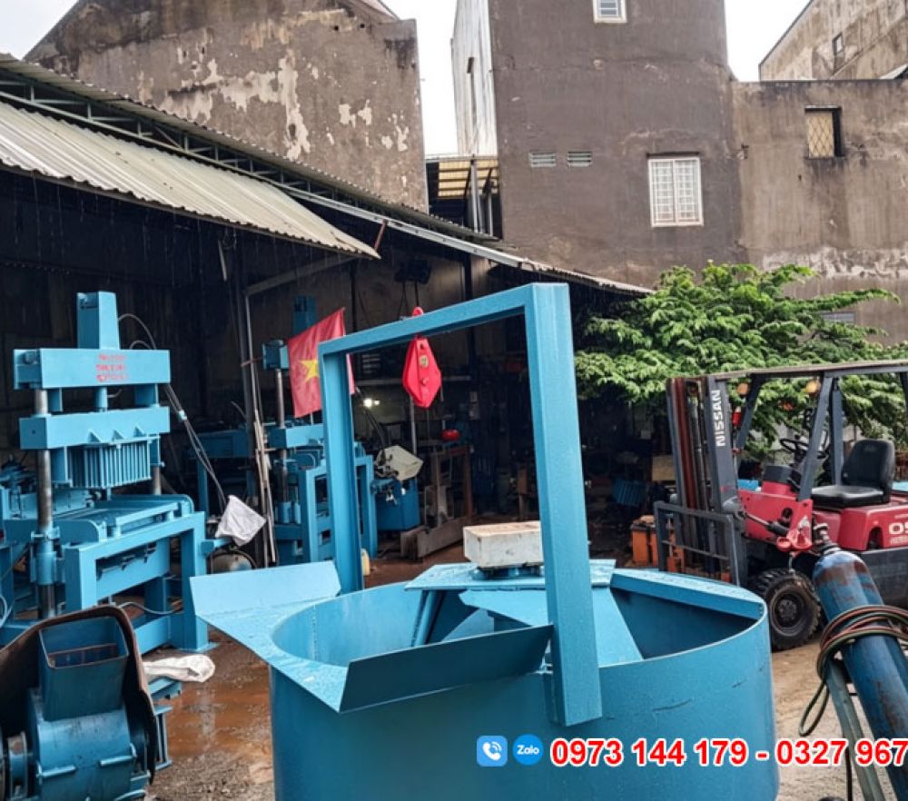 Máy ép gạch Block tại Thành phố Đồng Nai Máy ép gạch Block tại Thành phố Đồng Nai