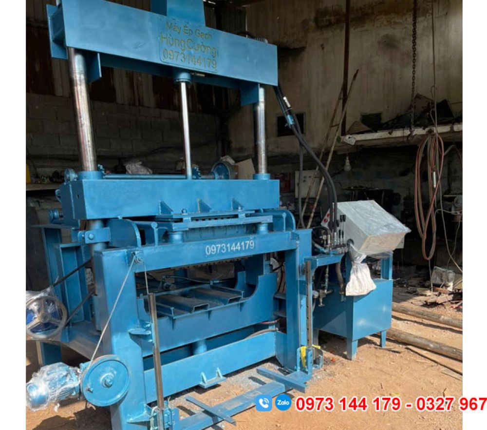 Máy ép gạch Block TP HCM
