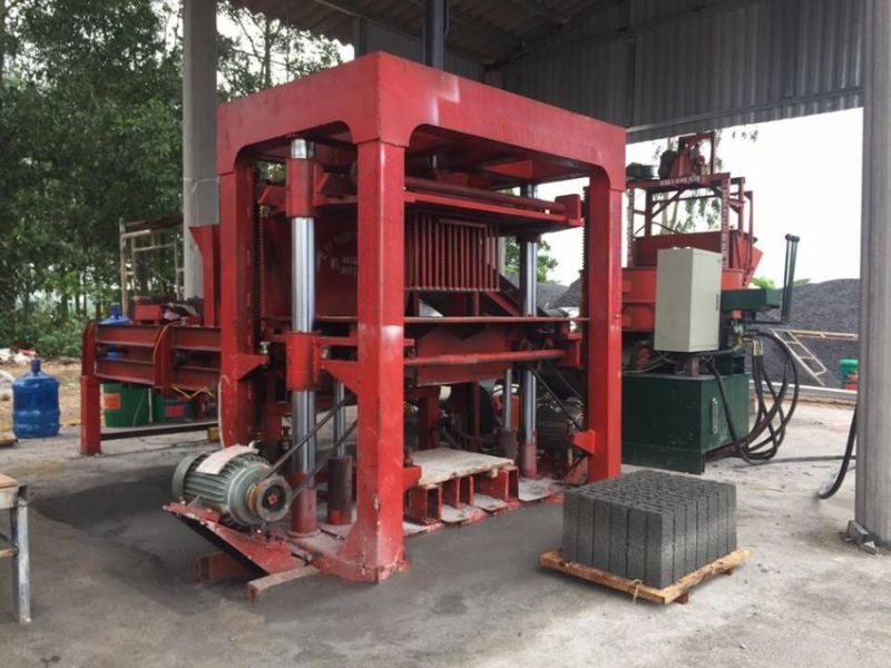 Máy ép gạch block thủy lực, giá bán và nơi bán uy tín
