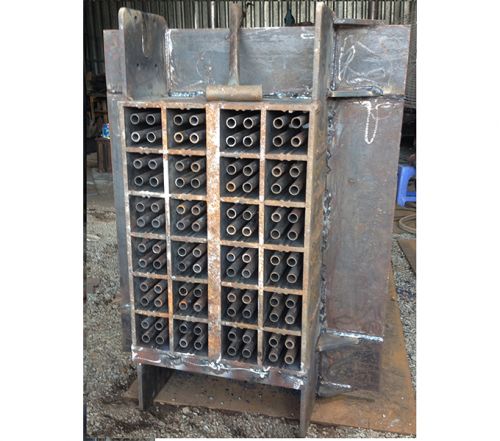 Khuôn ép gạch vuông 4 lỗ