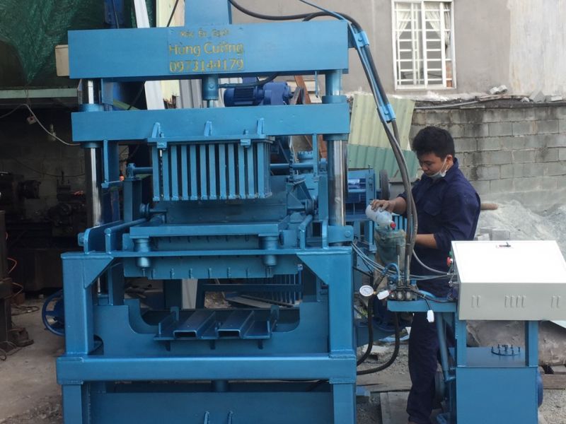 4 loại máy ép gạch không nung chất lượng trên thị trường
