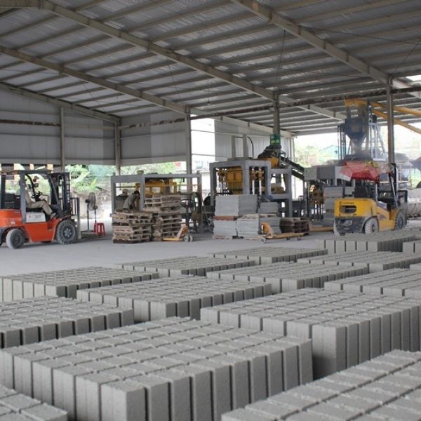 Phân phối máy ép gạch Block Bình Dương