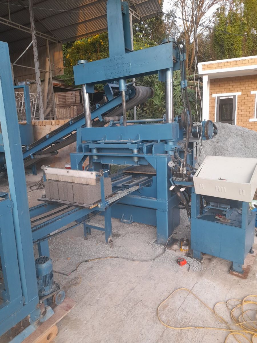 MÁY ÉP GẠCH BLOCK HÙNG CƯỜNG