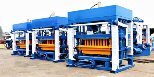 Máy ép gạch thủy lực hai chiều bán tự động công nghệ mới