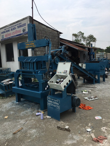 MÁY ÉP GẠCH BLOCK HÙNG CƯỜNG