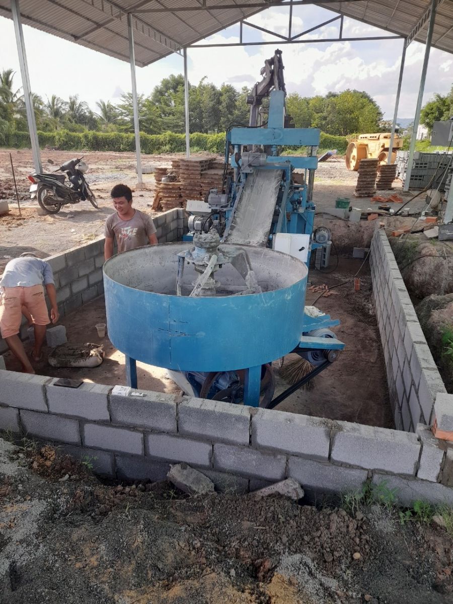 MÁY ÉP GẠCH BLOCK HÙNG CƯỜNG